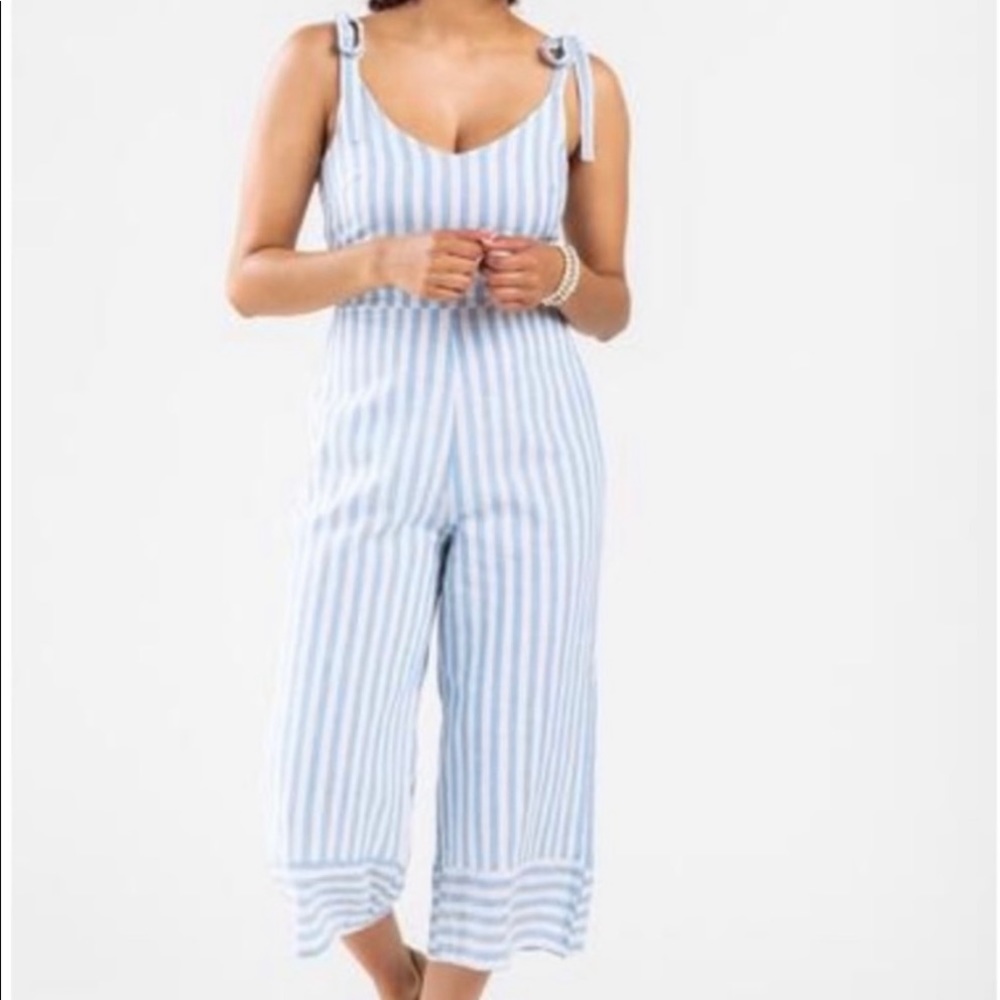 Everly Striped Jumpsuit